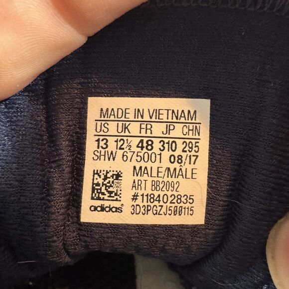 S Adidas Iniki Runner‎ Collegiate Navy 2017 Running Shoes Men's Sz 13 SNEAKERS - Picture 8 of 8